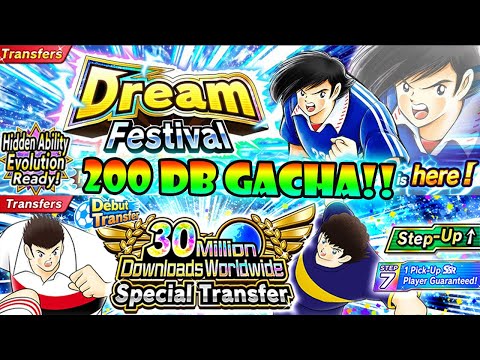Khilaf! GACHA 200 DB AKAI DREAM FESTIVAL | Captain Tsubasa Dream Team Indonesia