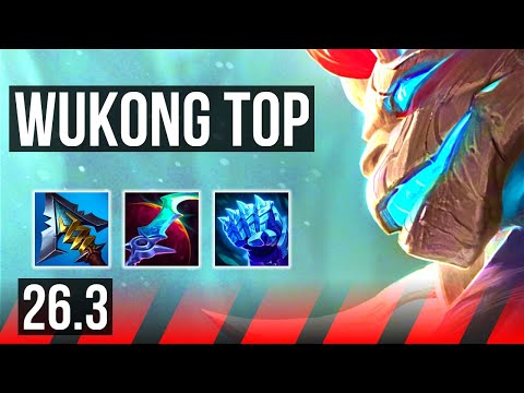 WUKONG vs IRELIA (TOP) | Perfect KDA: 8/0/5 | EUNE Master | 26.3