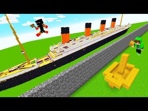 Trolley in BUILDING BATTLE with TITANIC PRONTO in MINECRAFT