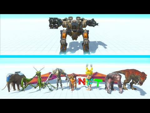 B.O.S.S. vs EVERY FACTION - Animal Revolt Battle Simulator ARBS