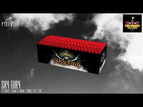 Sky Fury | 111 Shots | Pyroworx | Fireworkshoplondon