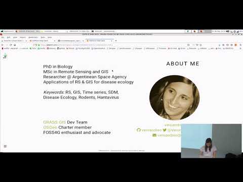 Veronica Andreo: Analyzing space-time satellite data with GRASS GIS for environmental monitoring