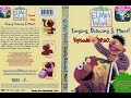Elmo S World Singing Drawing More Original Version 2000 VHS 38 60