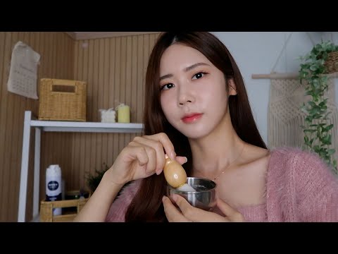 ASMR.SUB 친구야 면도해 줄게 | 소개팅 가는 친구 크림 가득 면도해 ...