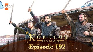 Kurulus Osman Urdu  Season 3 - Episode 192