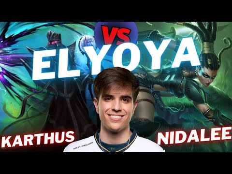 ELYOYA | KARTHUS VS NIDALEE | JNG GAMEPLAY | Patch 14.10 / Season 14 | #LeagueofLegends