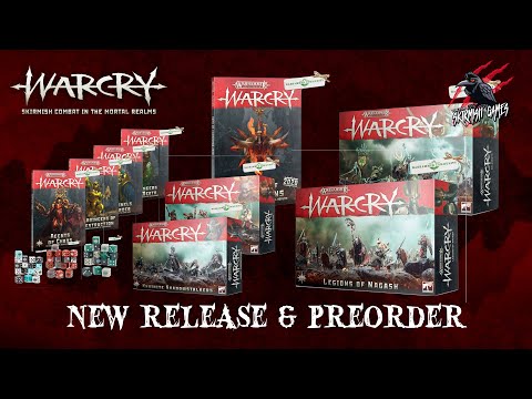 NEW WARCRY RELEASE DECEMBER 2020 - Sylvaneth, Legions of Nagash, Tome of Champions Preorder!