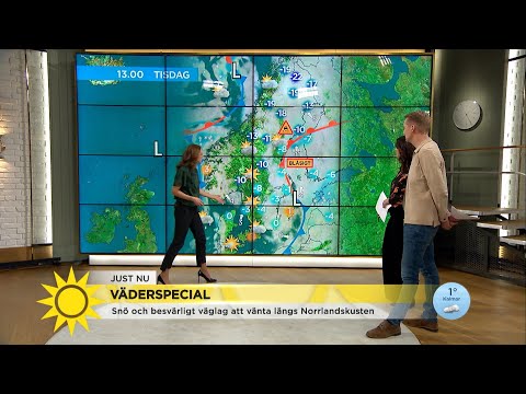 Så påverkar vädret isarna – ”Kan vara förrädiska”  - Nyheterna (TV4)