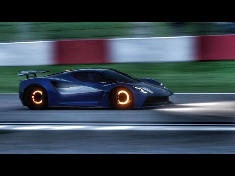 Lotus Evija - Donington Park GP (Project Cars 3)