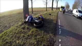 preview picture of video 'Eenzijdig ongeval Lieve Vrouwepoldersedijk Stad aan t Haringvliet'