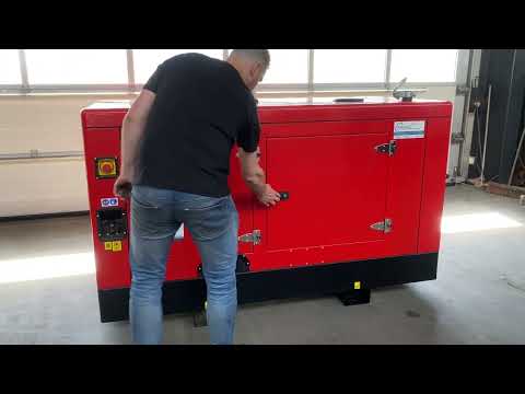 Himoinsa HYW 45 Yanmar Stamford 45 kVA Supersilent generatorset stocknr 4614