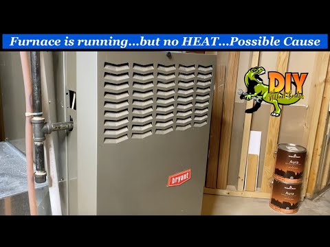 Furnace turns on and is running - BUT NO HEAT