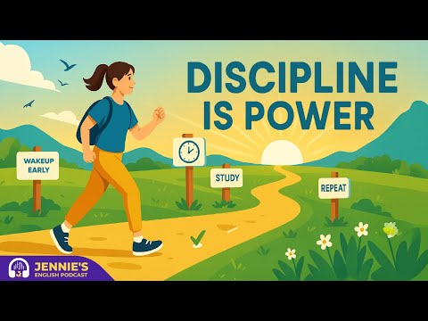 Discipline Is Everything | English & Chill with Jennie | English Podcast