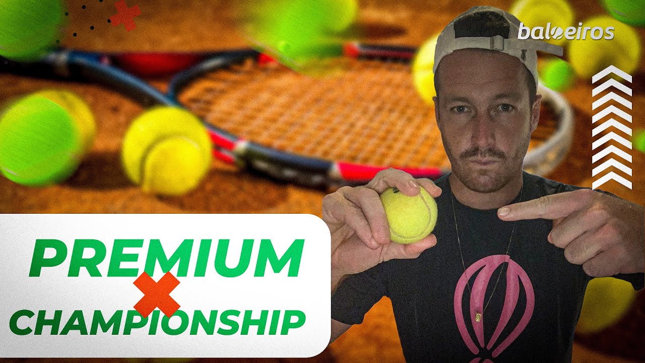 AS DIFERENÇAS ENTRE AS BOLINHAS DE TÊNIS!