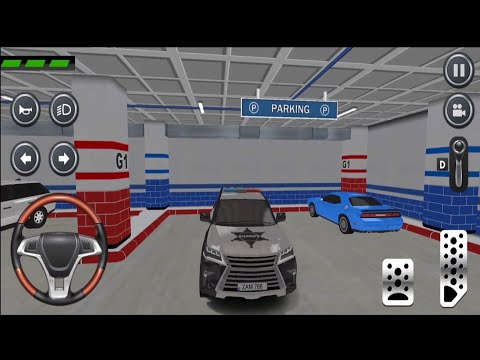 Police Parking Adventure Simulator Games || Basement parking # 1- Android Gameplay