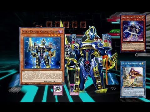 YGOPRO 2.5 Cards MEKK-KNIGHT ORCUST GIRSU (Pure Mekk) full handloop