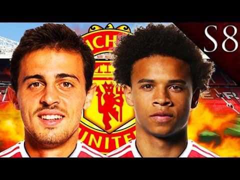 BERNARDO SILVA SIGNS! FIFA 17: MANCHESTER UNITED CAREER MODE S8 EP. 2