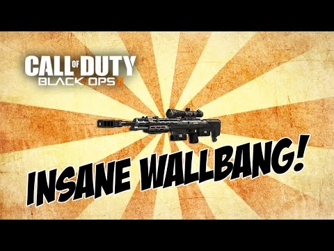 Black Ops 2-Insane DSR-50 Wallbang!