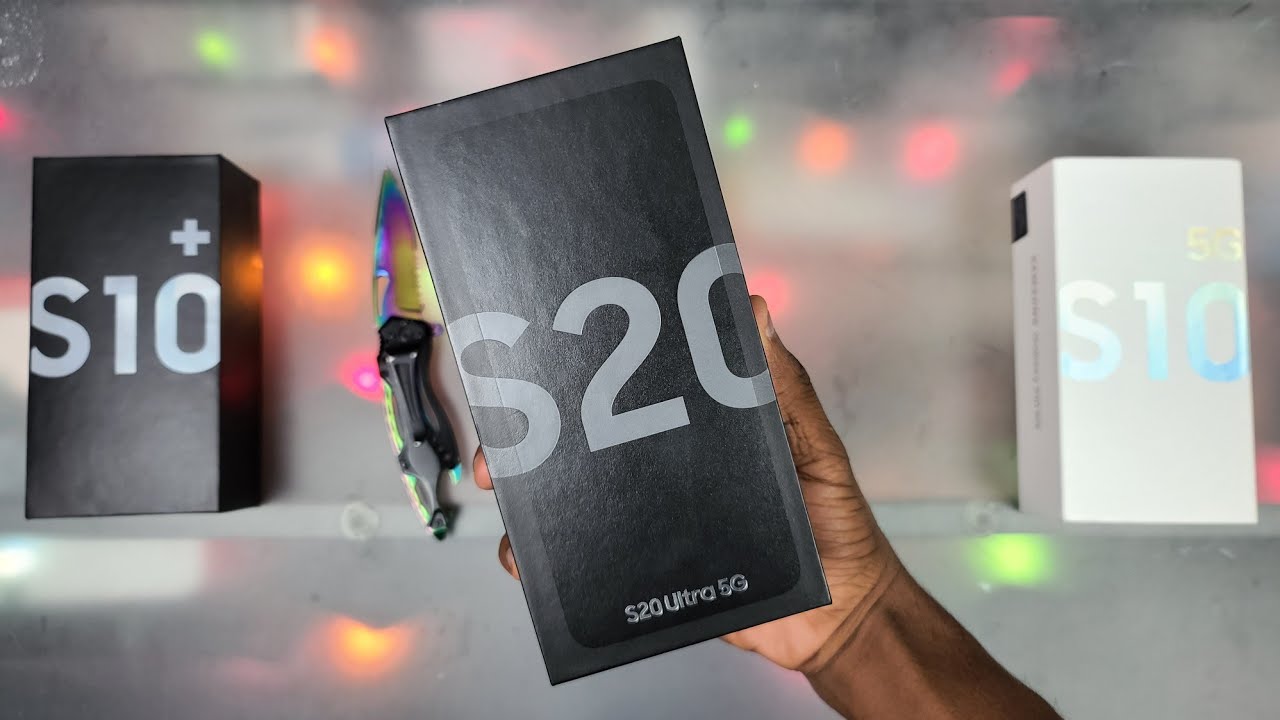 Samsung Galaxy S20 Ultra 5G | Unboxing & Comparison with S10+ and S10 5G