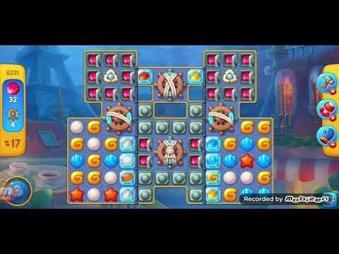 fishdom gameplay / level 6221 / It is like the ads? / thank you