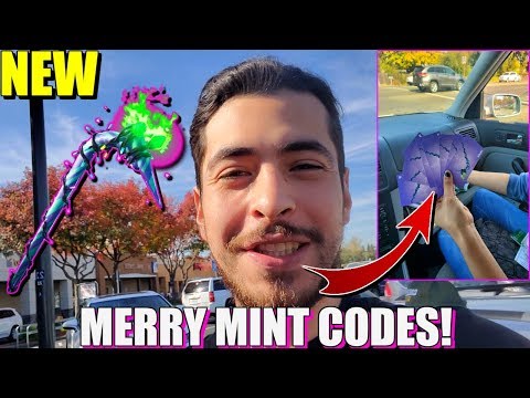 Merry Mint Pickaxe Code 2022