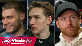 Canadiens address the media at practice | LIVE PRESS CONFERENCES