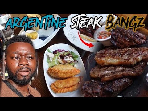 BEST STEAK I'VE EVER HAD! | Argentinian Steakhouse & Empanadas