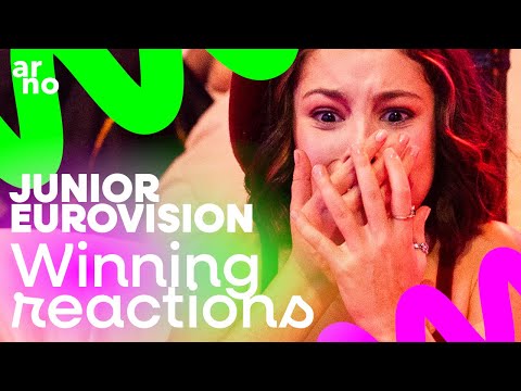 WINNING REACTIONS AT JUNIOR EUROVISION (2003-2025)