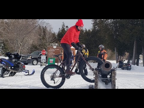 Perfect Weekend - Crossing the ICE BRIDGE - St. Ignace...