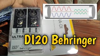 Video thumbnail for D.I.box behringer DI20 honest review by BlackstaR PH™