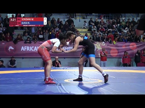 Round 1 WW - 65 kg: M. SOUDANI (ALG) v. K. JLASSI (TUN)