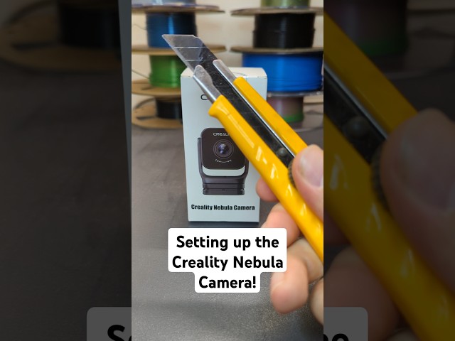 Vídeo relacionado con Creality Kit Inteligente de cámara Nebulosa, monitoreo en Tiempo Real, cámara de Impresora 3D de lapso de Tiempo, Almohadilla de Nebulosa, Ender 3 V3 KE/CR-10 SE/Halot Mage/Halot Mage Pro