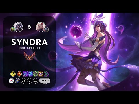 Syndra Support vs Rakan - KR Grandmaster Patch 13.20