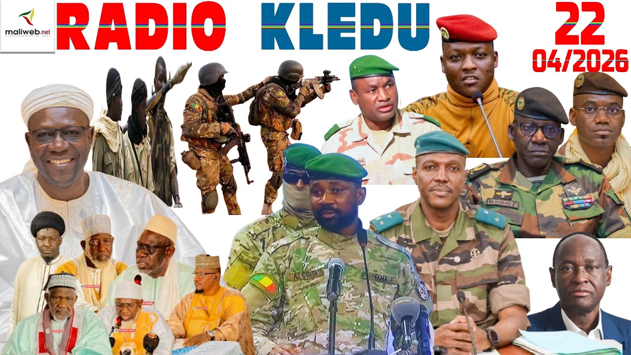 La Revue de Presse de la RADIO KLEDU du 22 Avril 2026
