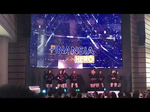 180323 구구단 at FINANSIA HERO opening event ( SET building ) in Thailand. - full