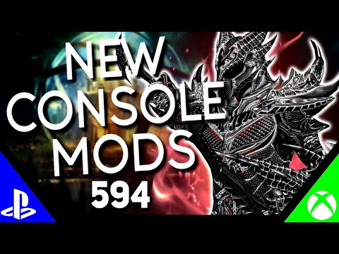 Skyrim Special Edition: ▶️5 BRAND NEW CONSOLE MODS◀️ #594 (PS4/XB1)