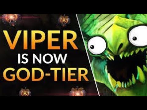 VIPER is now a GOD - Pro Tips to RAMPAGE and CLIMB | Dota 2 bottom Guide Ranked match 😠