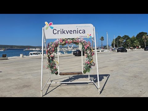 CRIKVENICA CROATIA 🇭🇷 4k Walking Tour 60 fps HDR
