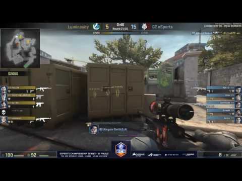 G2 eSports WINNING MOMENT vs LG ECS Season 1 Grand Final