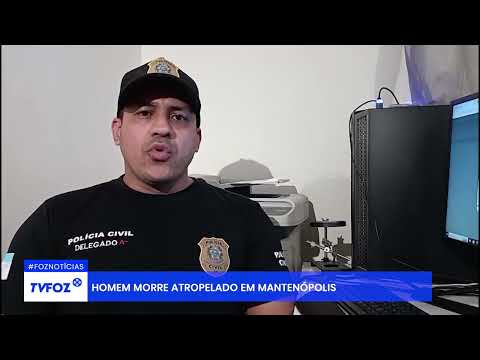 Homem morre atropelado em Mantenópolis