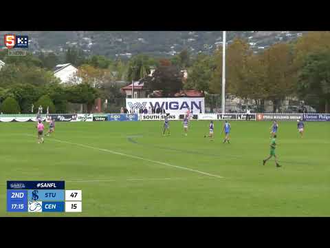 Rd 6 SANFL Snapshot - Sturt's Guy Page with a rare goal on the run from 50m