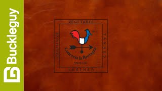 Conceria La Bretagna, Invecchiato | Tan | Veg Tan Leather Demo