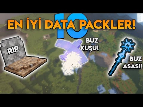 TOP 10 DATA PACKS!!  - Introducing Minecraft Data Pack