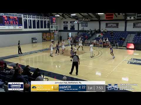 Goucher Men's Basketball Highlights vs. Moravian 1/8/22 thumbnail