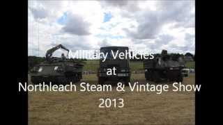 preview picture of video 'Military Vehicles at Northleach Steam & Vintage Show 2013'
