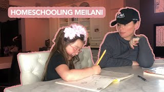 Download lagu HOMESCHOOLING MEILANI || JWOWW SOCIAL DISTANCING VLOG #5 mp3