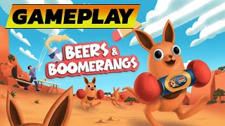 Beers and Boomerangs VR  🔹 Gameplay
