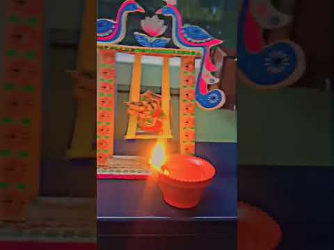 Plastic Festival Brown Water Sensor Led Diya