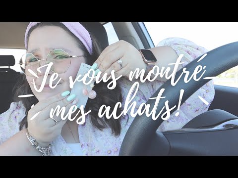 Vlog #162 - 29 & 30 mai 2021 / Petits achats trop cutie + je goûte les nouvelles sauce du McDo!🍟