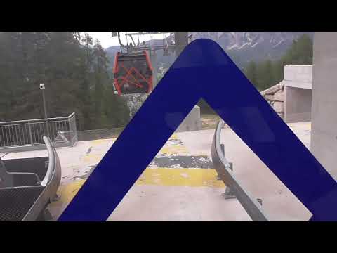 Discesa integrale cabinovia Leitner "Col Drusciè" - Cortina d'Ampezzo (BL)